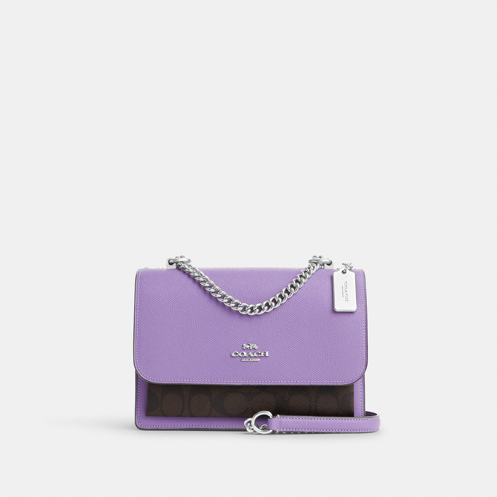 NWOT Coach Colorblock Klare Crossbody In Signature Canvas
